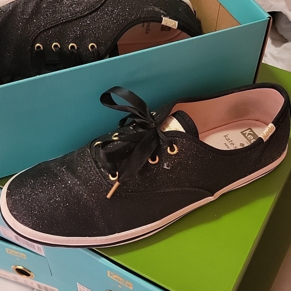 Keds for Kate spade Glitter shoes
